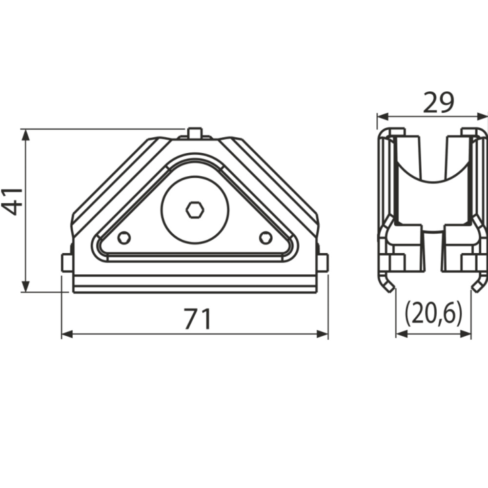 Соединение угловое Alcadrain AlcaSystem Хром AS-P001 2 Соединение угловое Alcadrain AlcaSystem Хром AS-P001 — изображение 2
