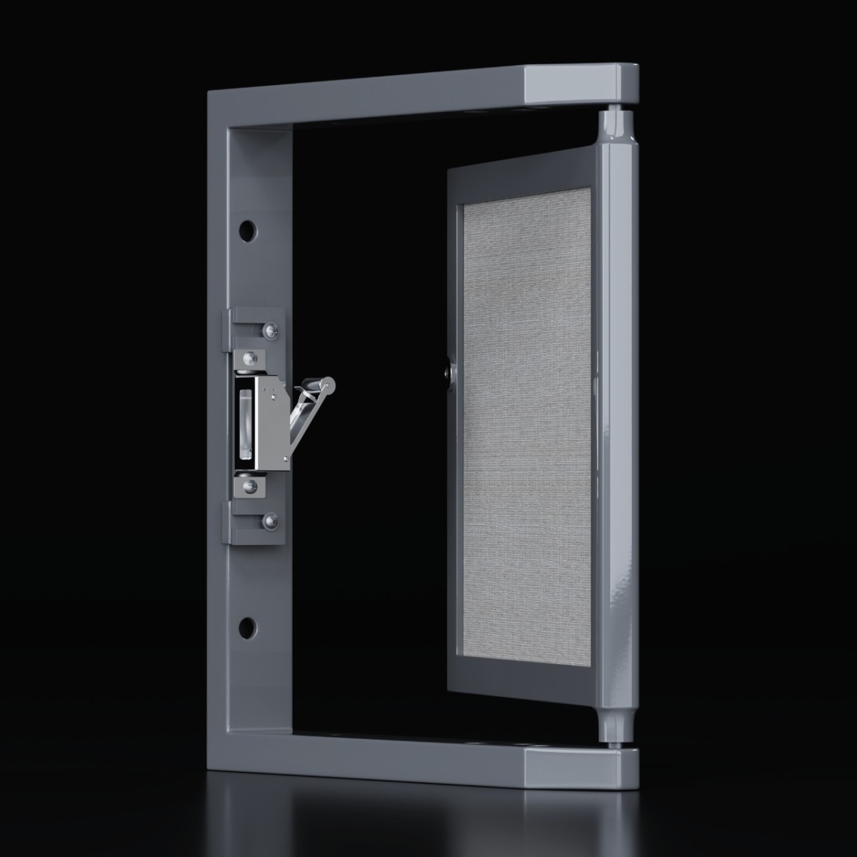 Люк одностворчатый Shagma 50х50 ревизионный под плитку ЛС500x500К 2 Люк одностворчатый Shagma 50х50 ревизионный под плитку ЛС500x500К — изображение 2