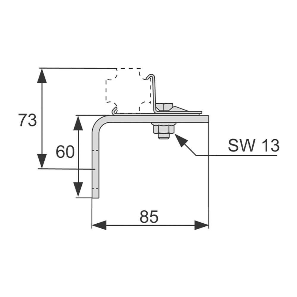 Крепление одинарное TECEspring Spring S030002 2 Крепление одинарное TECEspring Spring S030002 — изображение 2